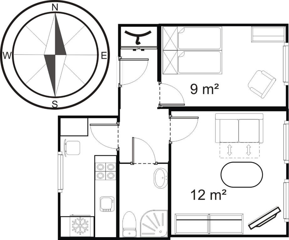 Апартаменты Grand-Tourist River Side Apartments Гданьск-71