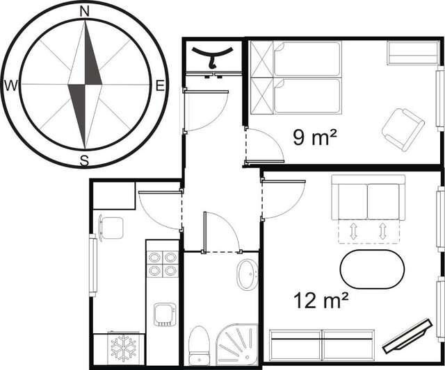 Апартаменты Grand-Tourist River Side Apartments Гданьск-70